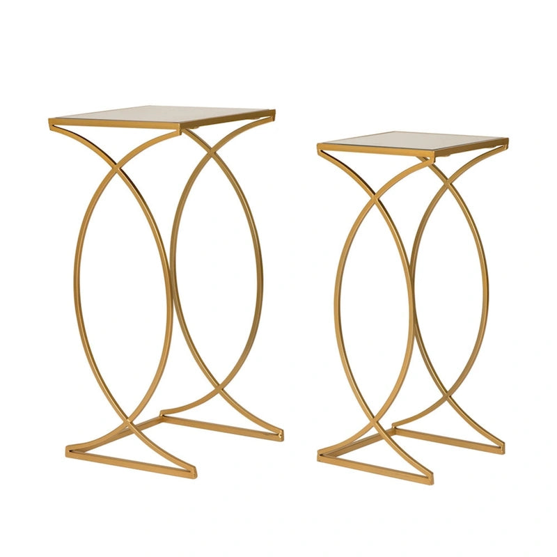 Table d'appoint moderne en verre pour canapé