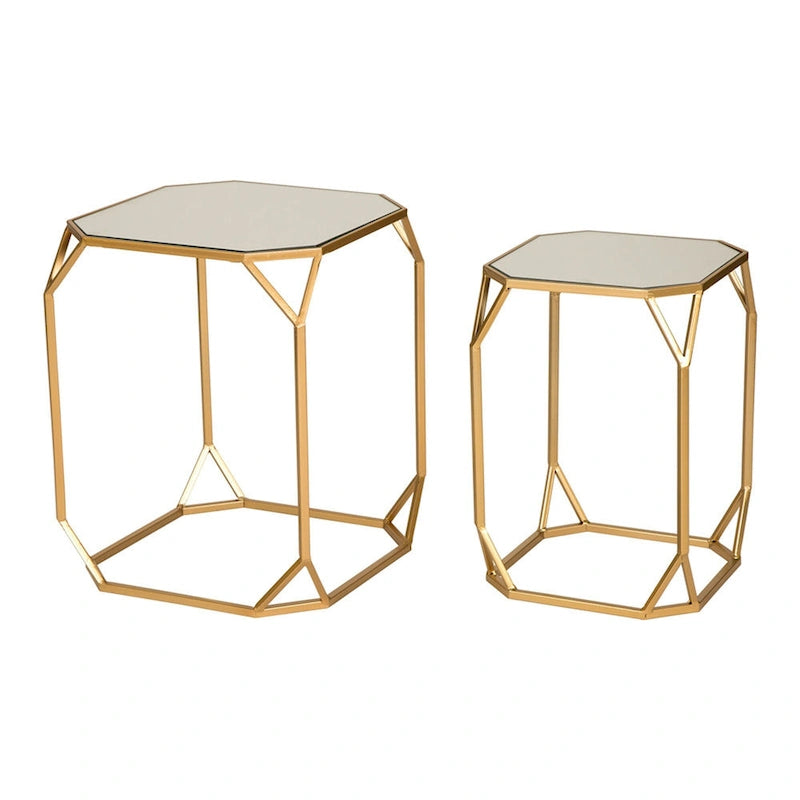 Table d'appoint moderne en verre pour canapé