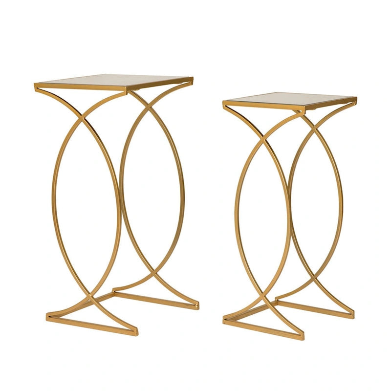 Table d'appoint moderne en verre pour canapé