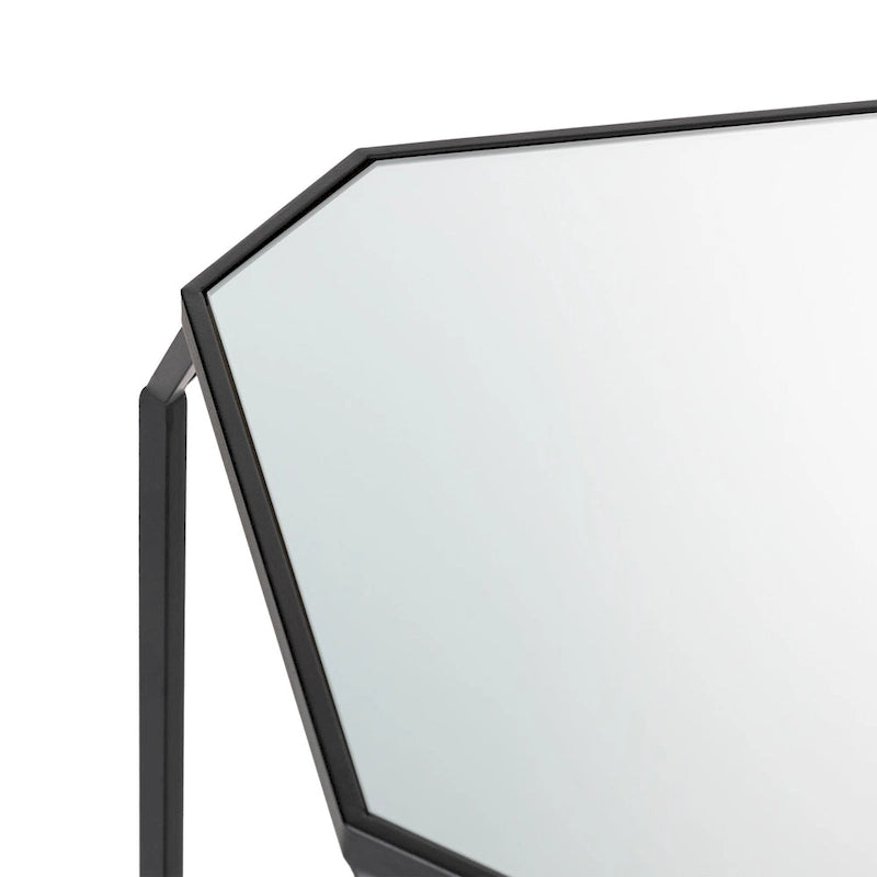 Table d'appoint moderne en verre pour canapé