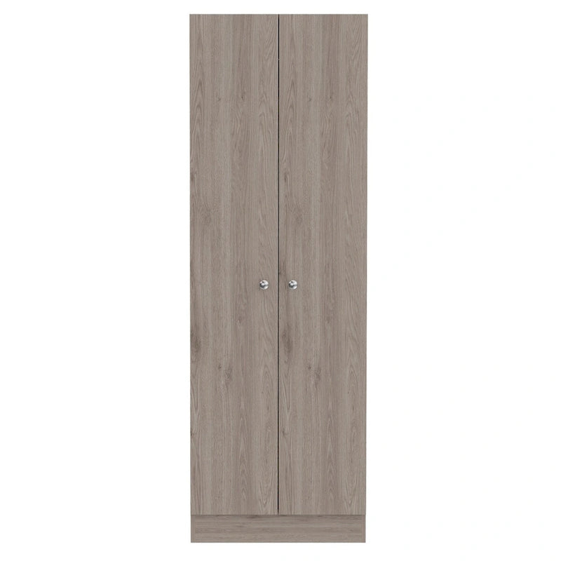 Meuble de rangement double porte, finition blanche, haute qualité et durable