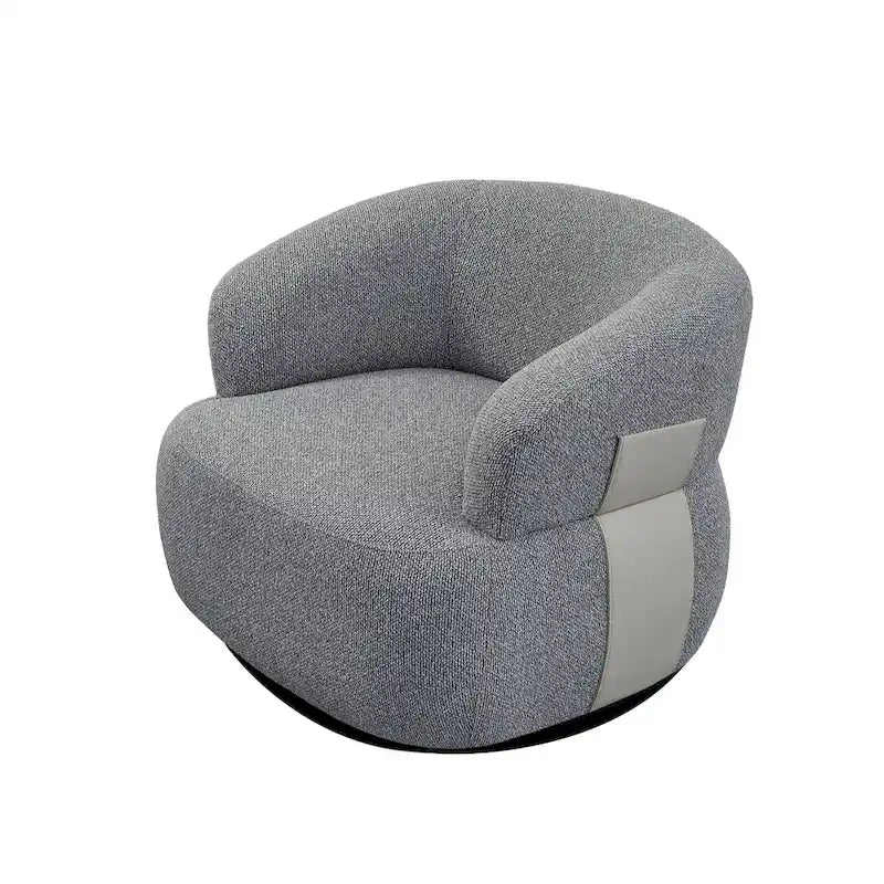 Fauteuil crapaud pivotant moderne