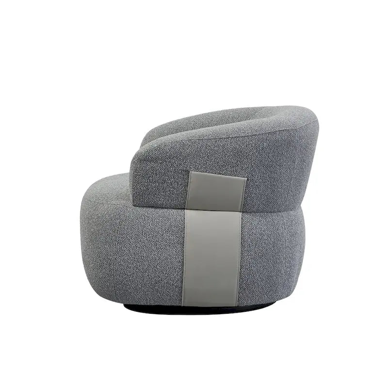 Fauteuil crapaud pivotant moderne