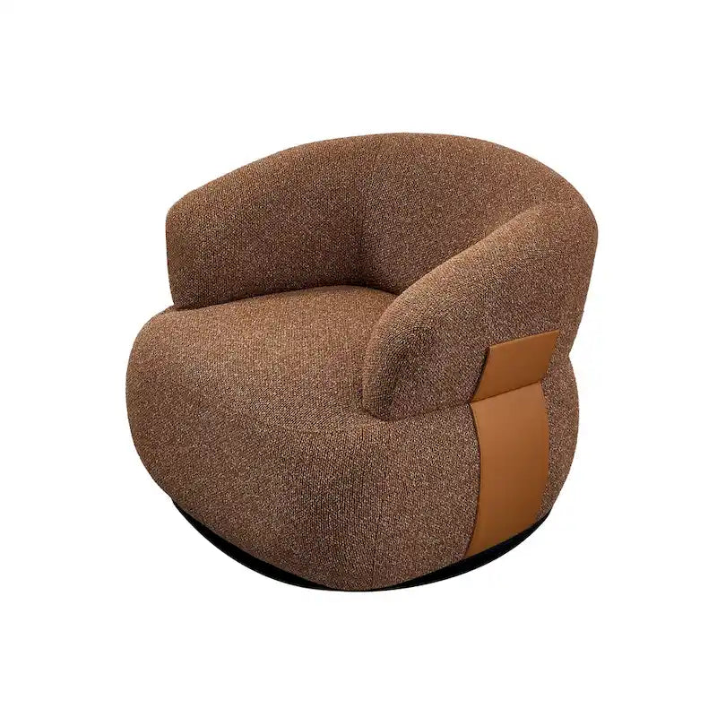 Fauteuil crapaud pivotant moderne