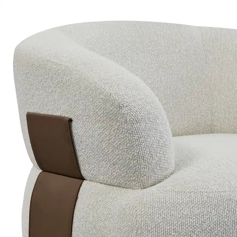 Fauteuil crapaud pivotant moderne
