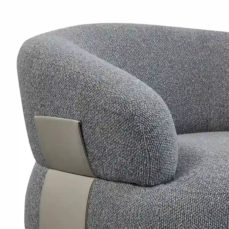 Fauteuil crapaud pivotant moderne