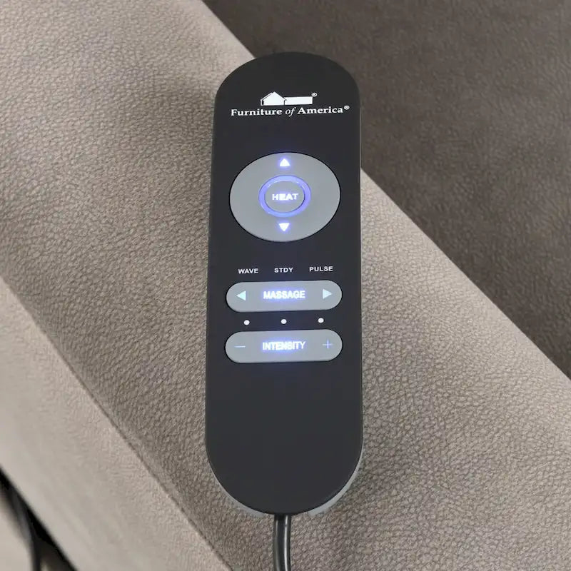 Fauteuil inclinable releveur électrique avec massage, chauffage et port USB