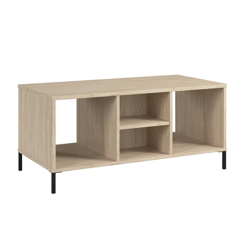 Table basse de salon avec étagères