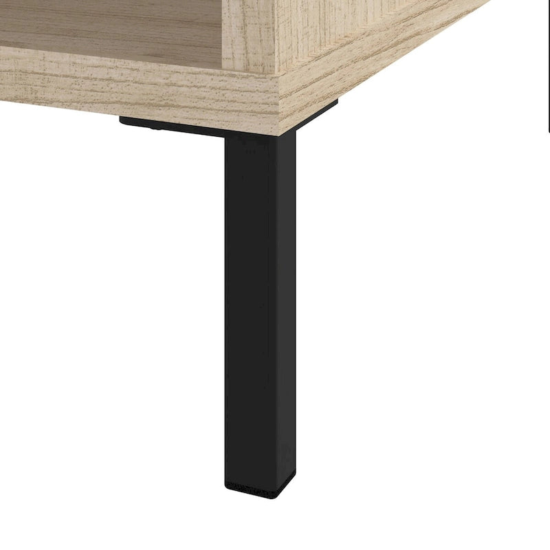Table basse de salon avec étagères