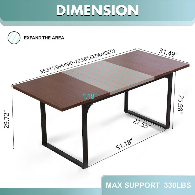 Table à manger en bois