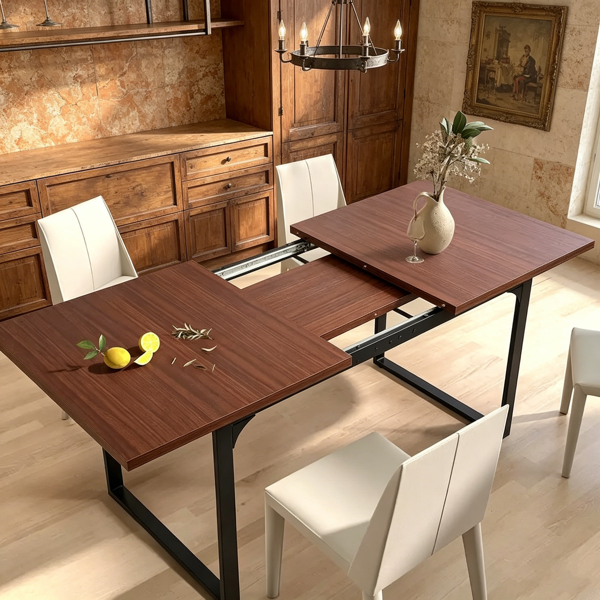 Table à manger en bois